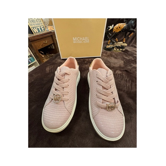 Michael Kors Other - Michael Kors Pink Girls Sneakers size 2